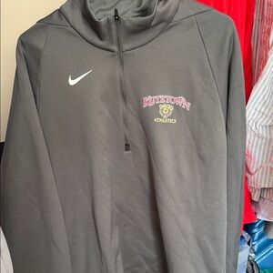 Nike Charcoal Gray Kutztown Athletics Men's Zip-Up Sweater